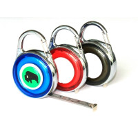 2M MEASURING TAPE WITH SNAP HOOKS