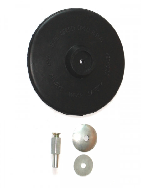 5" DIA RUBBER BACKING DISC