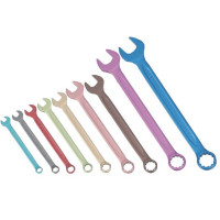 9PCS MICRO-PAINTING TEETH COMBINATION WRENCH SET