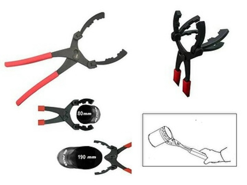 SWIVEL JAW FILTER WRENCH PLIERS