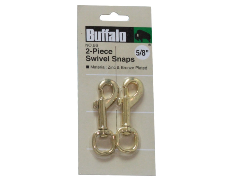 2PC 5/8 SWIVEL SNAPS (BS58-Z) - Buffalo Tools