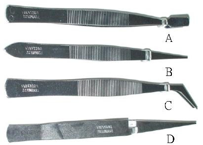 4PC TWEEZER SET