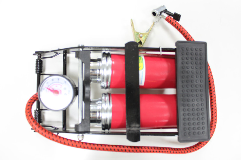 FOOT AIR PUMP WITH GAUGE