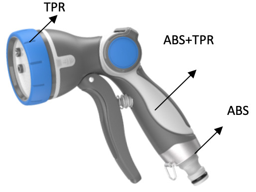 Thumb-Pattern Hand Spray (Plastic version)