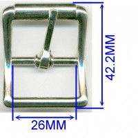 1" IMITATION ROLLER BUCKLE