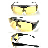 SPORTY FLIP-UP OVERSPECTACLE GLASSES