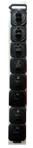 8PCS 3/8" DR. SQUARE LINKER SET