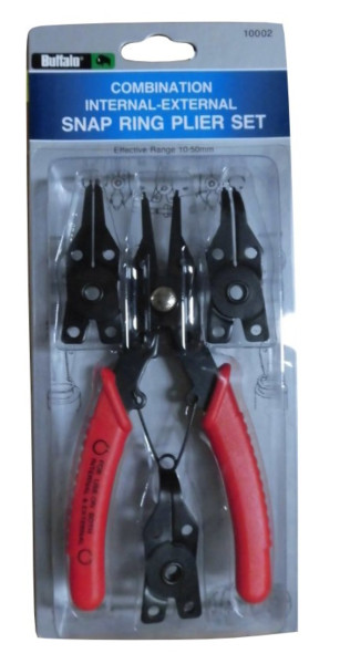 COMBINATION INTERNAL-EXTERNAL SNAP RING PLIERS SET