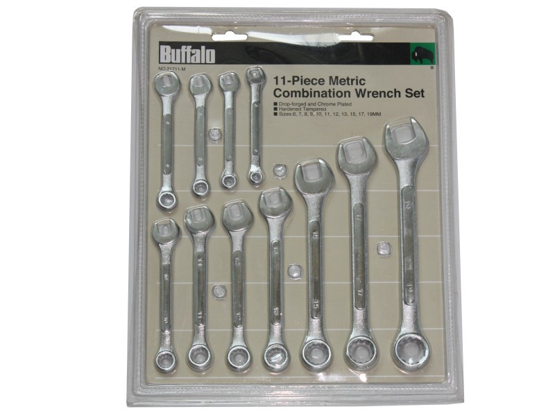 11PC COMBINATION WRENCH SET-METRIC