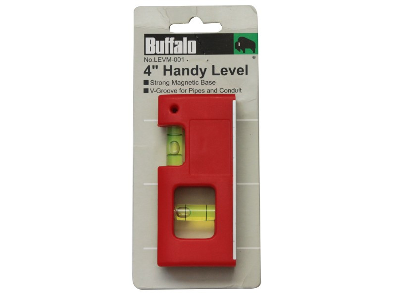 4" LEVEL WITH MAGNET