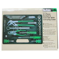 40PC TOOL SET WITH CASE S.A.E. SIZE