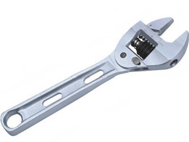 8" AUTO RELEASE ADJUSTABLE WRENCH